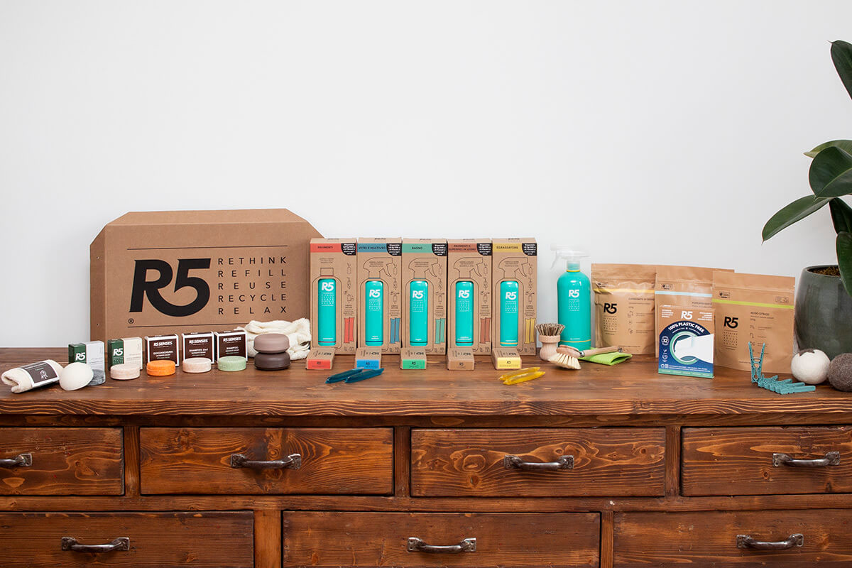 R5 - prodotti detergenti zero waste innovativi